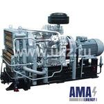 High pressure piston compressor VShV-3/100