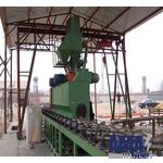  Horizontal Through Gas Tank Surface Descaling Shot Blasting Machine