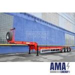 Semi-Trailer Chassis for Equipment TSP 94163-031-63S - 34.8 tons.