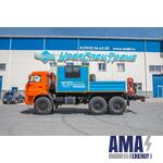 Utility Vehicle 6 + 2 open with CMU IM-15 UST 5453 KamAZ 43118