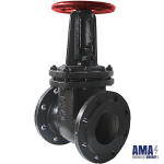 Gate valve 30Ch6Br Parallel with rising stem