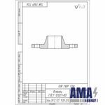 Butt-welded collar flange 1 Execution Du100 Ru25 steel 09G2S GOST 12821-80