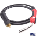 Compatible Binzel 25AK MIG CO2 Welding Torch With 3M Cable Length air cooled Welding 25AK Complete Torch