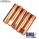 Welding Consumables Copper Contact Tips Custom for 15AK MIG Torch Accessory Parts M6 M8 Weld Contact Tip