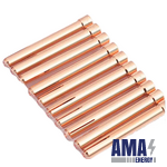 Tig Welding Accessories gas tube collet for wp17 /18 /26 Tungsten needle clamp