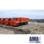 Dump truck 438235 on Chassis Kamaz 65115-3094-48