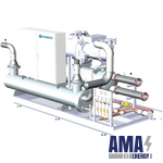 Water cooled Chillers with screw Compressors