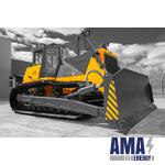 Bulldozer swamp Vehicle DR-10Lмт.01 7-roller