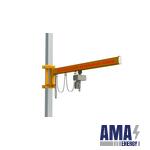 Wall-Mounted mobile Console crane
