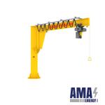 Jib crane with Service Platform