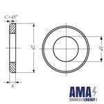 GOST 9065-75. Washers for flange joints with a medium Temperature from 0 to 650 oC