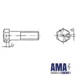 OST 26-2037-96. Hexagon head bolts for flange Connections