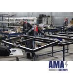 Windows made of Aluminum Profile Alumark