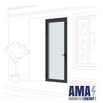 Aluminum doors