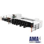 High-speed fiber laser Processing Machine for pipe Material