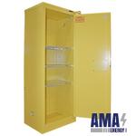 22 Gallon Flammable Storage Cabinet, Self-Close Self-Latch Safe-T-Door