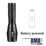 Brightest Tactical Waterproof Black Flashlight Rechargeable LED Torch Flashlights 1000 Lumen Brightest Tactical Waterproof Black Flashlight Rechargeable LED Torch Flashlights 1000 Lumen
