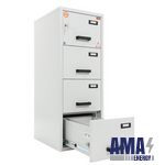 4 Drawer Fire File Key Lock