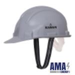 Safety Helmet with Protective Peak with Nape type Adjustment