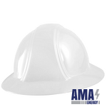 Full Brim Hard Hat W/Ratchet Suspension