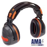 Delta Plus Yas Marina Grey & Orange SNR 32dB Ear Defenders Ear Protectors