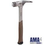 PICARD Carpenters' Roofing Hammer Alutec®, No. 1098, glatt
