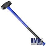 10 lb. Double-Faced Sledge Hammer with 36" Fiberglass Handle