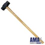 10 lb. Double-Faced Sledge Hammer with 32" Wood Handle