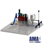 Thermal Oil Plant (3.3 MW) for Wood Dust Combustion