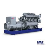 Gas Engine Generator Set MTU 12V4000 GS/50 (Engine Type L32)