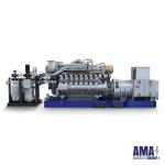 Gas Engine Generator Set MTU 16V4000 GS/50 (Engine Type L32 ER)