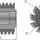 Single-pass worm end mills
