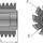 Single-pass worm end mills