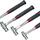 Proto J1304Avps Antivibe Ball Pein Hammer Set, 4-Piece