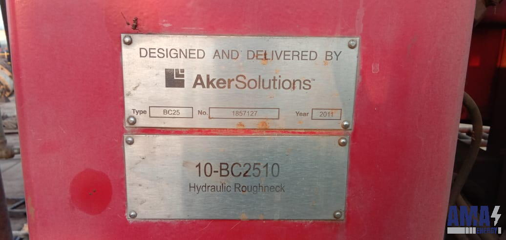 For Sale Hydraulic Roughneck, 10-BC-2510, Aker Solution | AmasEnergy