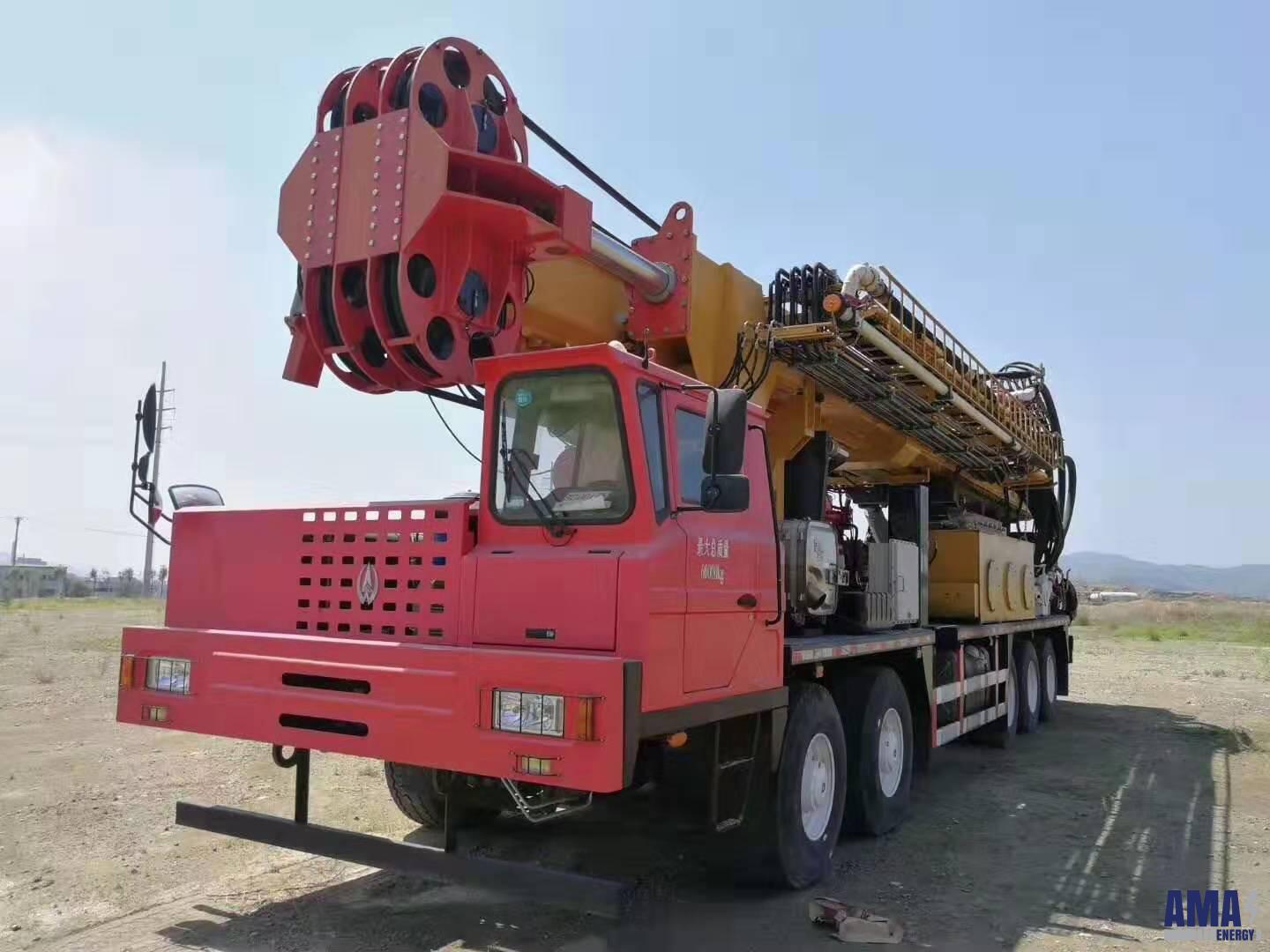 Multi purpose Truck mounted drilling rig AmasEnergy