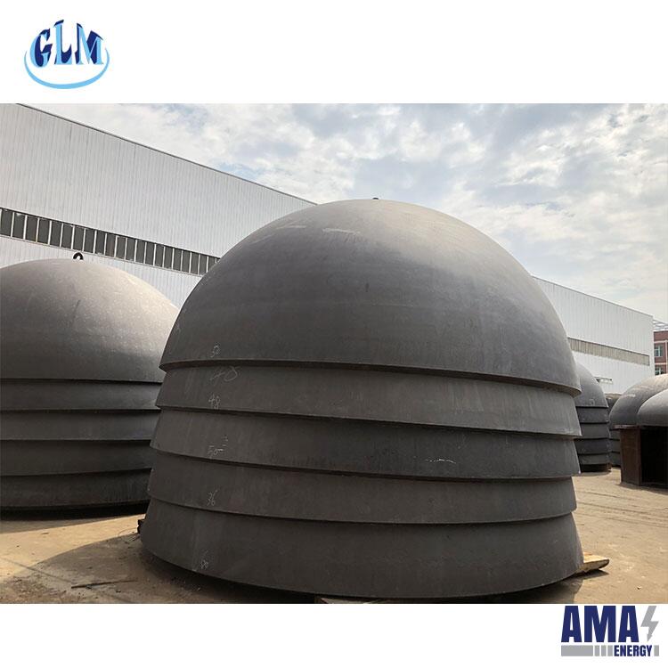 Carbon Steel Hemisphere Head Dished End Caps for Boilers AmasEnergy