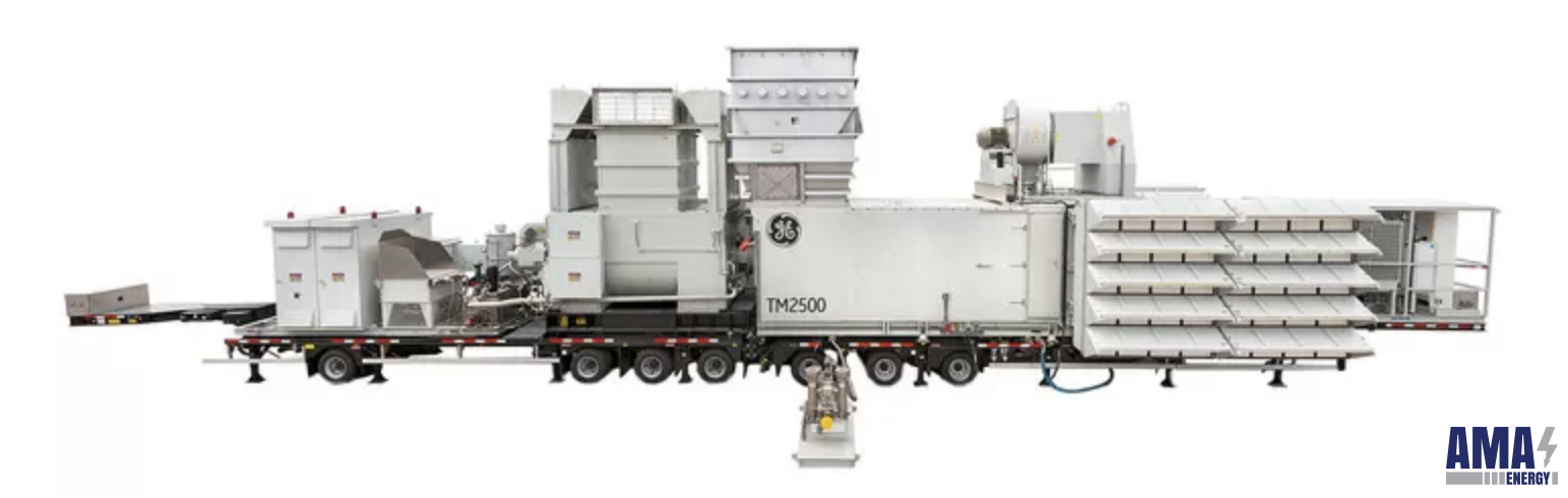 Mobile Gas Turbine TM2500 (Wet)-50Hz | AmasEnergy