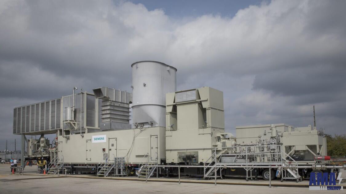 Mobile Gas Turbine SGTA4560 Hz AmasEnergy