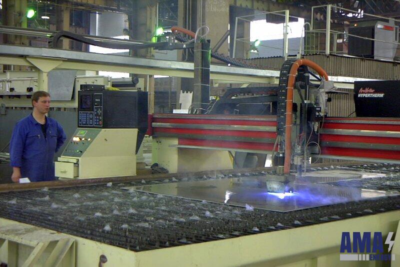 Plasma cutting AmasEnergy
