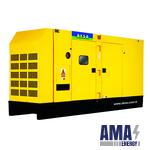 3-PHASE. AKSA AD-410 DIESEL GENERATOR IN CASING