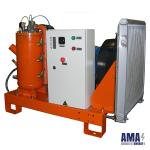 Relay-controlled electric silent compressor stations