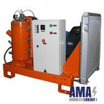 Relay-controlled electric silent compressor stations