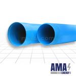 Casing pipe with PVC thread 116x4 L = 3 m.