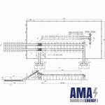 Solid waste sorting complex with a capacity of up to 160 thousand tons per year