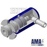 Swivel flange 1-16