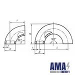 Seamless bent welded bends GOST 17375-2001