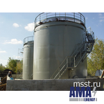 Manufacturing and Installation of Vertical steel tanks (RVS)