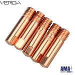 Welding Consumables Copper Contact Tips Custom for 15AK MIG Torch Accessory Parts M6 M8 Weld Contact Tip