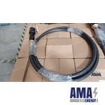 Explosion-proof cable with connector